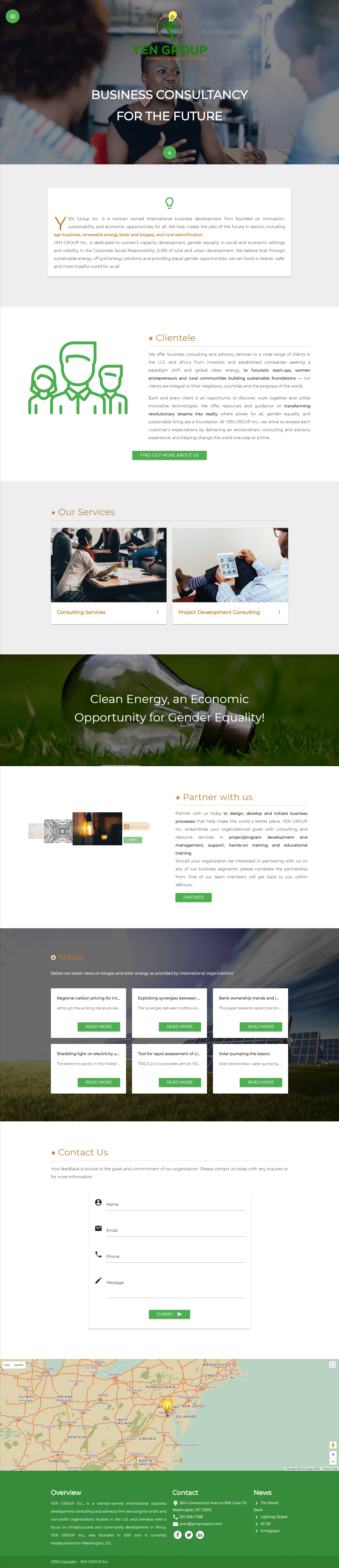 YEN Group - Designed by Marie Mbenoun