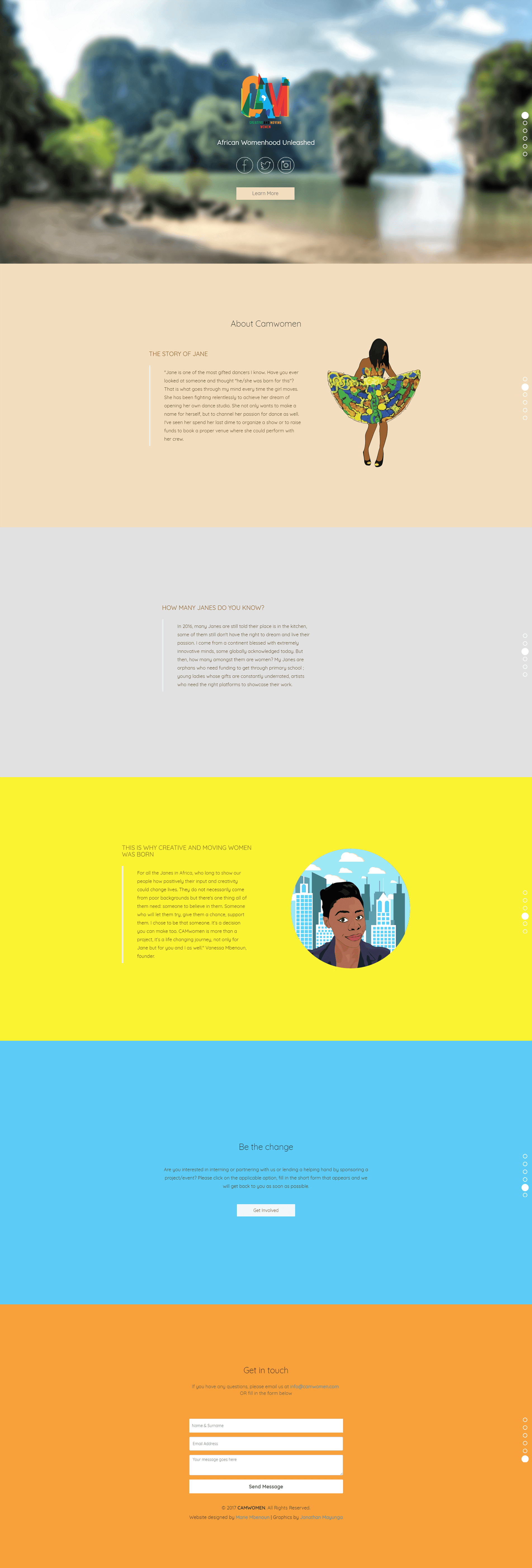 Camwomen - Designed by Marie Mbenoun