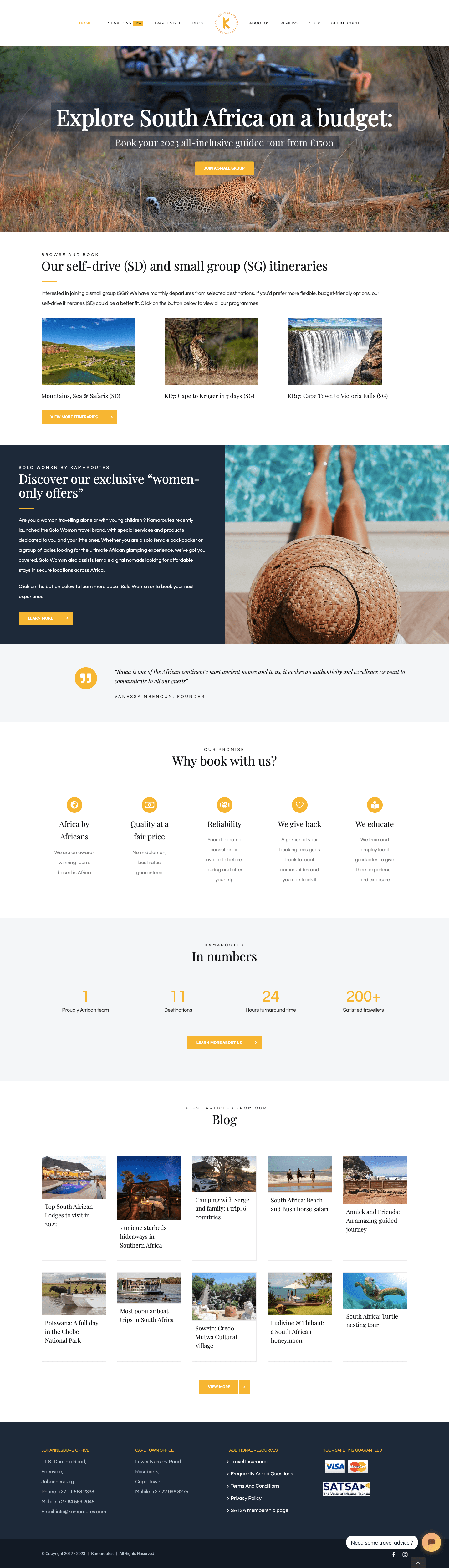 Kamaroutes  - Designed by Marie Mbenoun